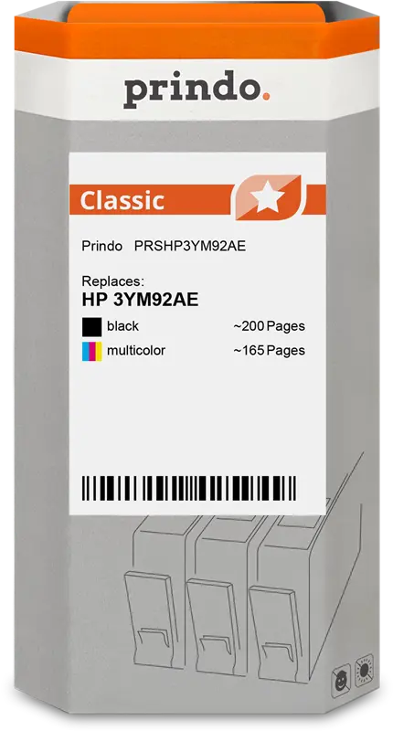 Prindo Classic Multipack Schwarz / mehrere Farben (PRSHP3YM92AE)