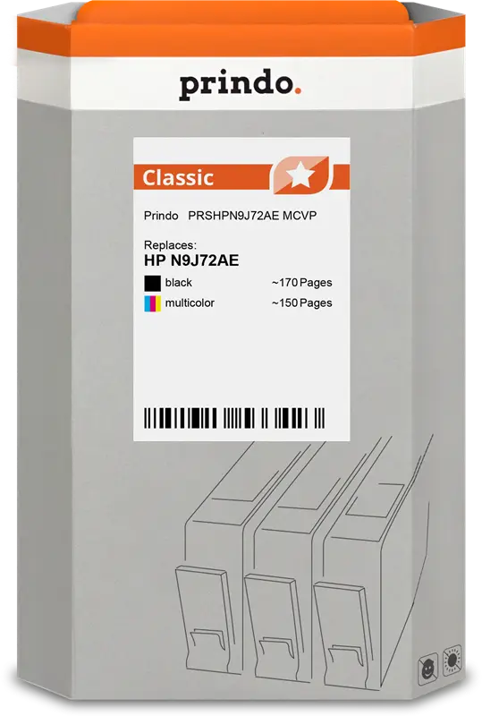 Prindo Classic Multipack Schwarz / mehrere Farben (PRSHPN9J72AE MCVP)