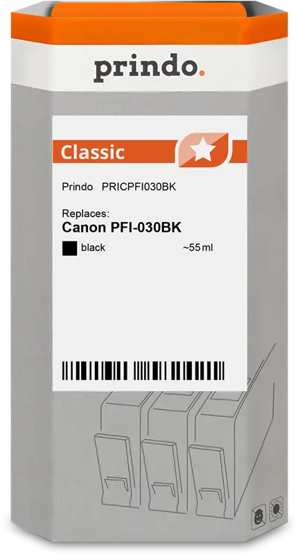 Prindo Classic Schwarz Druckerpatrone PRICPFI030BK
