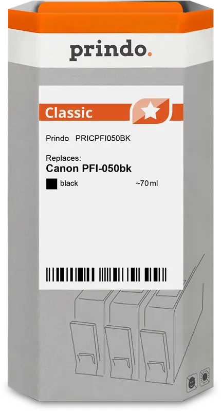 Prindo Classic Schwarz Druckerpatrone PRICPFI050BK