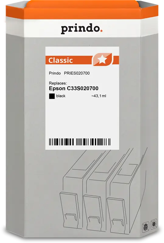 Prindo Classic Schwarz Druckerpatrone PRIES020700