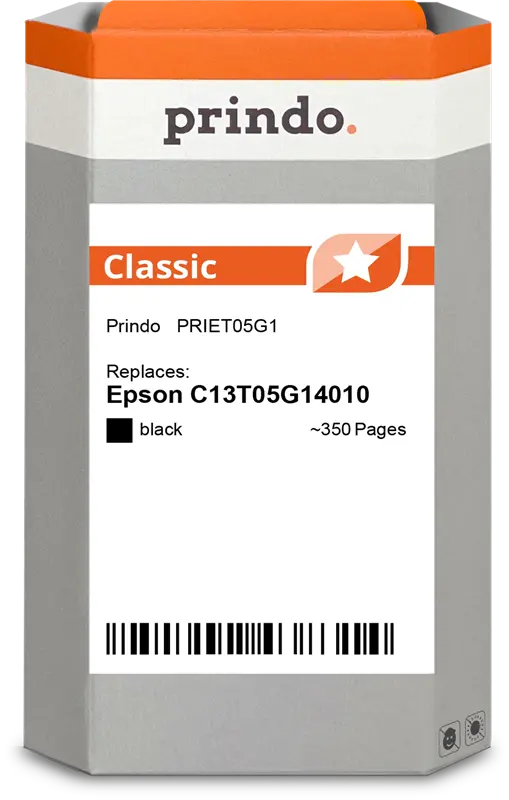 Prindo Classic Schwarz Druckerpatrone PRIET05G1