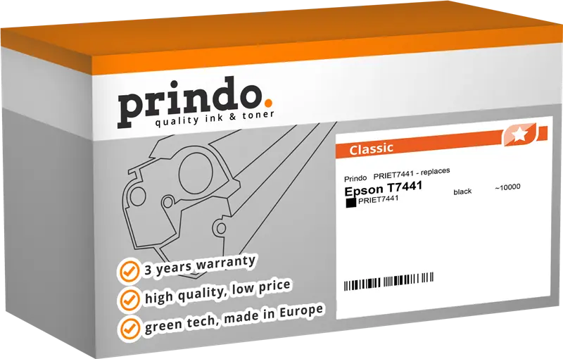 Prindo Classic Schwarz Druckerpatrone PRIET7441