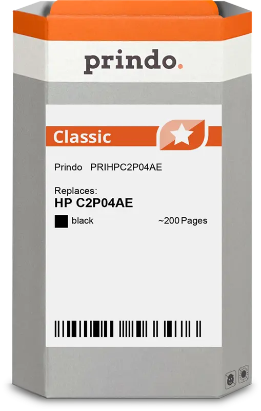 Prindo Classic Schwarz Druckerpatrone PRIHPC2P04AE