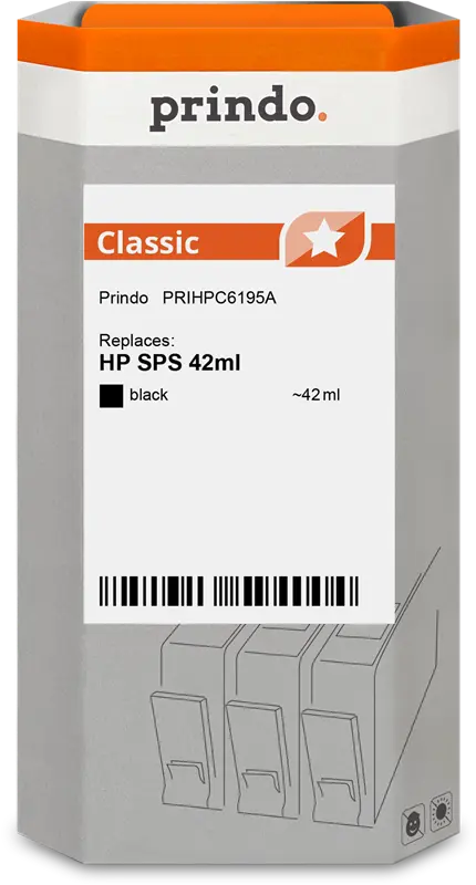 Prindo Classic Schwarz Druckerpatrone PRIHPC6195A