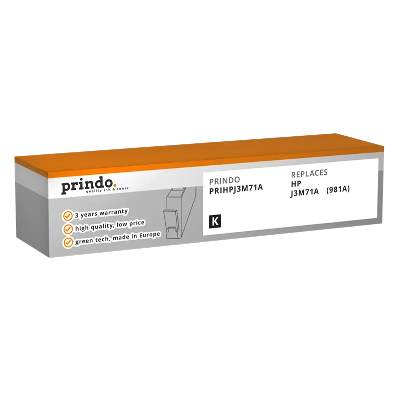 Prindo Classic Schwarz Druckerpatrone PRIHPJ3M71A