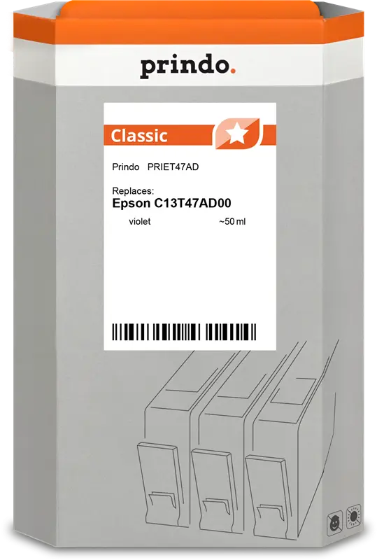 Prindo Classic Violett Druckerpatrone PRIET47AD