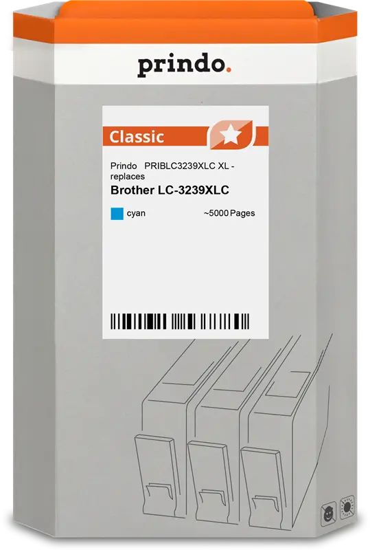 Prindo Classic XL Cyan Druckerpatrone PRIBLC3239XLC