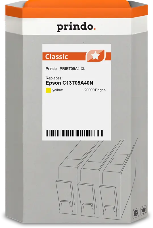 Prindo Classic XL Gelb Druckerpatrone PRIET05A4