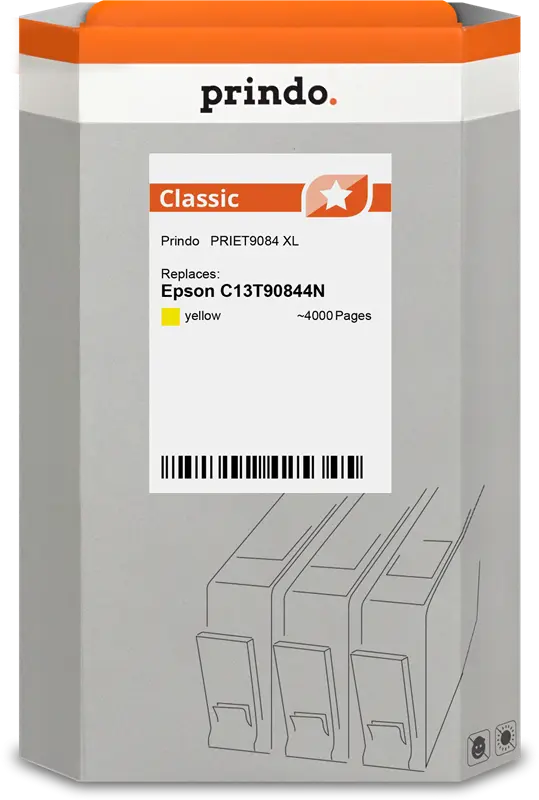 Prindo Classic XL Gelb Druckerpatrone PRIET9084