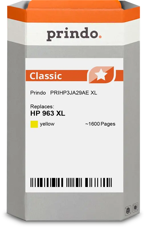 Prindo Classic XL Gelb Druckerpatrone PRIHP3JA29AE
