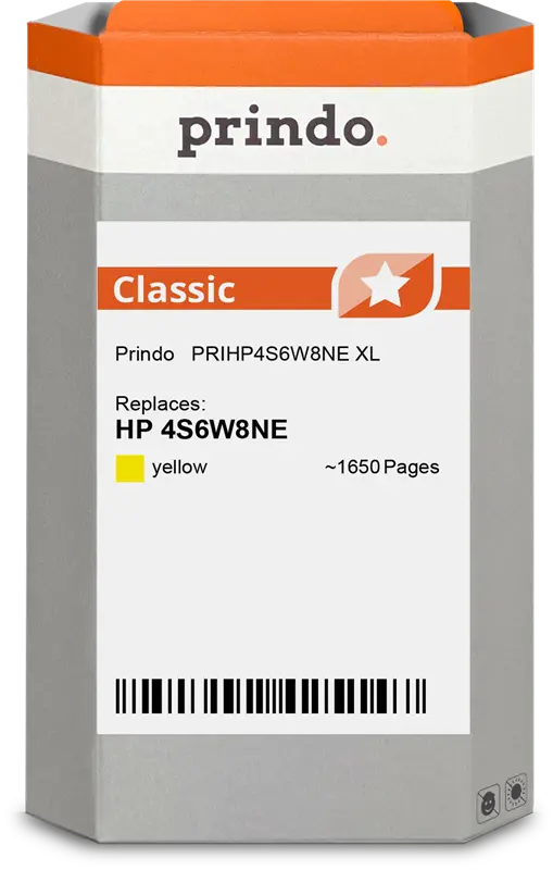 Prindo Classic XL Gelb Druckerpatrone PRIHP4S6W8NE