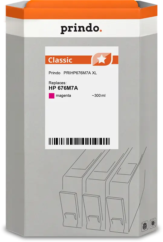 Prindo Classic XL Magenta Druckerpatrone PRIHP676M7A