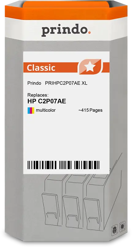 Prindo Classic XL mehrere Farben Druckerpatrone PRIHPC2P07AE
