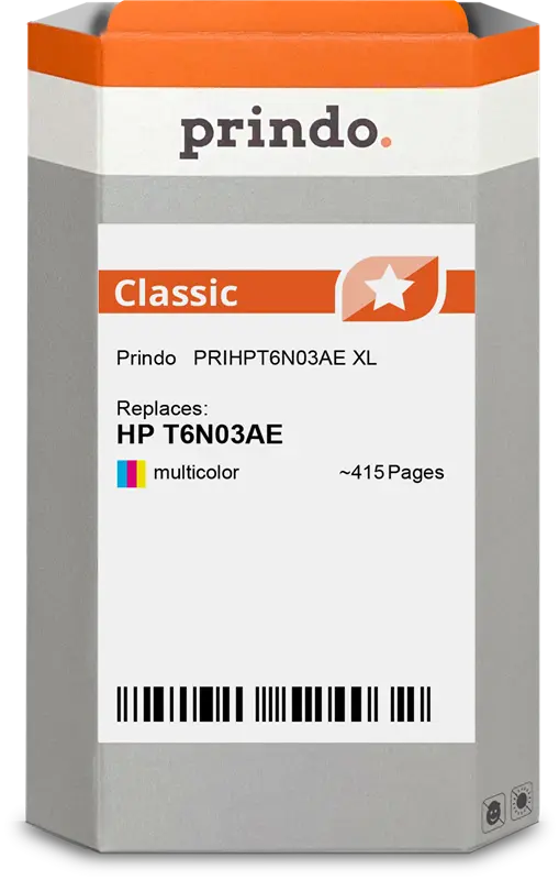 Prindo Classic XL mehrere Farben Druckerpatrone PRIHPT6N03AE