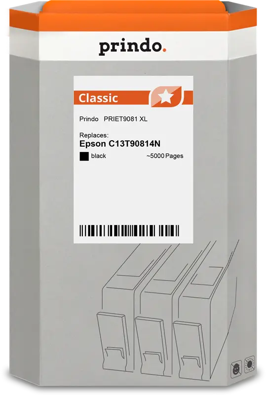 Prindo Classic XL Schwarz Druckerpatrone PRIET9081