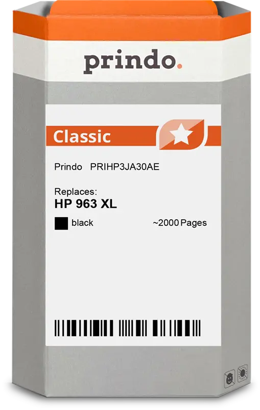 Prindo Classic XL Schwarz Druckerpatrone PRIHP3JA30AE