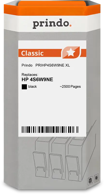 Prindo Classic XL Schwarz Druckerpatrone PRIHP4S6W9NE