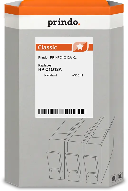 Prindo Classic XL Schwarz (Matt) Druckerpatrone PRIHPC1Q12A