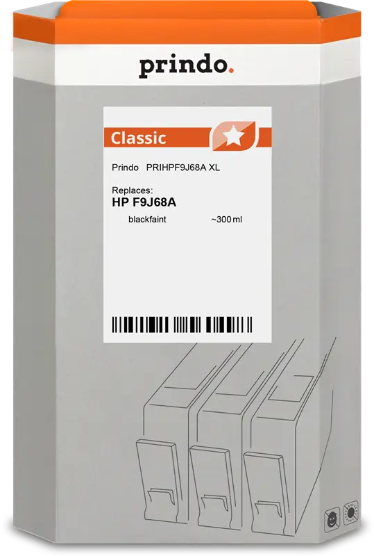 Prindo Classic XL Schwarz (Matt) Druckerpatrone PRIHPF9J68A