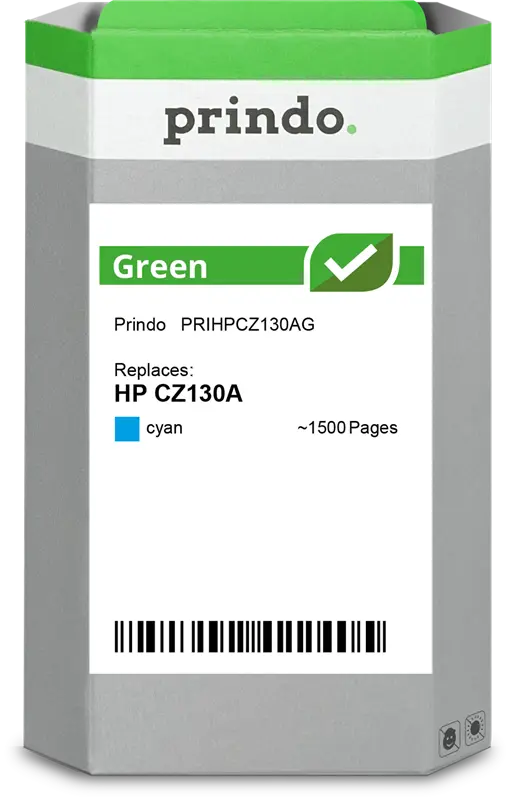 Prindo Green Cyan Druckerpatrone PRIHPCZ130AG