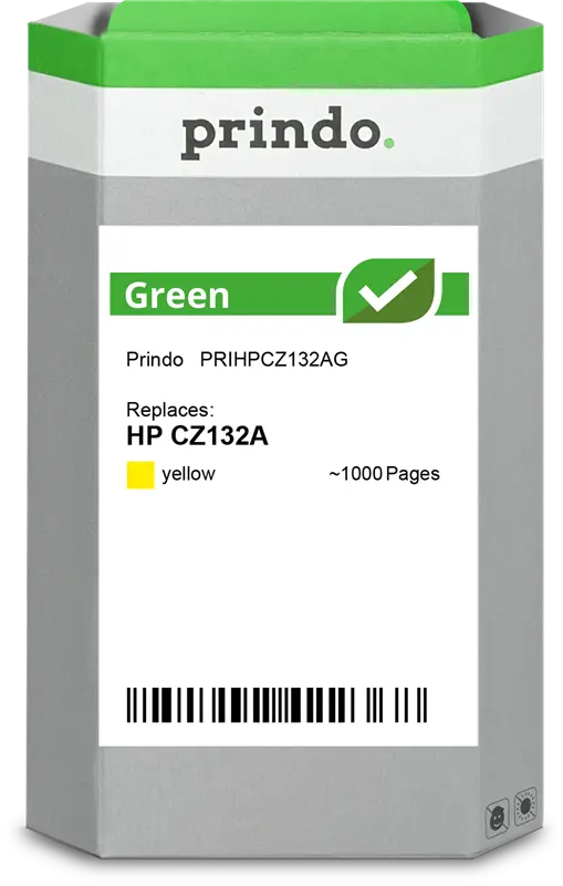 Prindo Green Gelb Druckerpatrone PRIHPCZ132AG