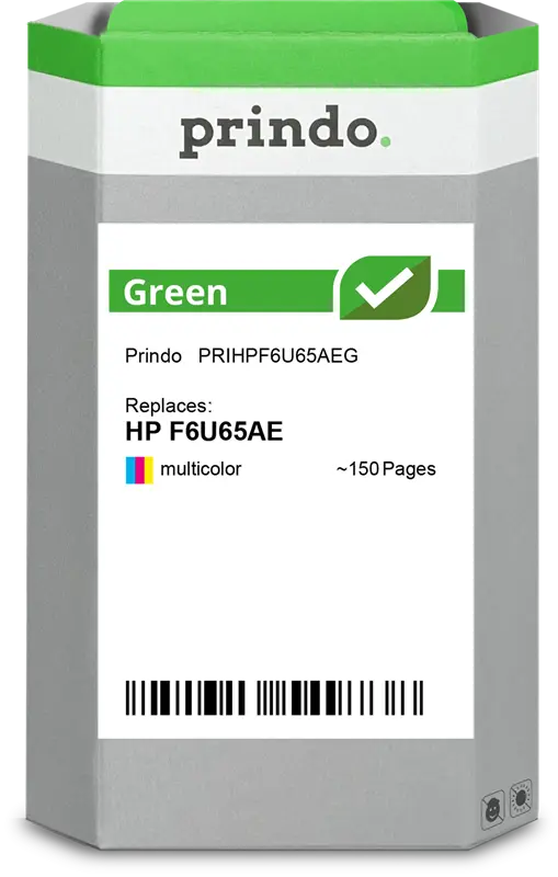 Prindo Green mehrere Farben Druckerpatrone PRIHPF6U65AEG