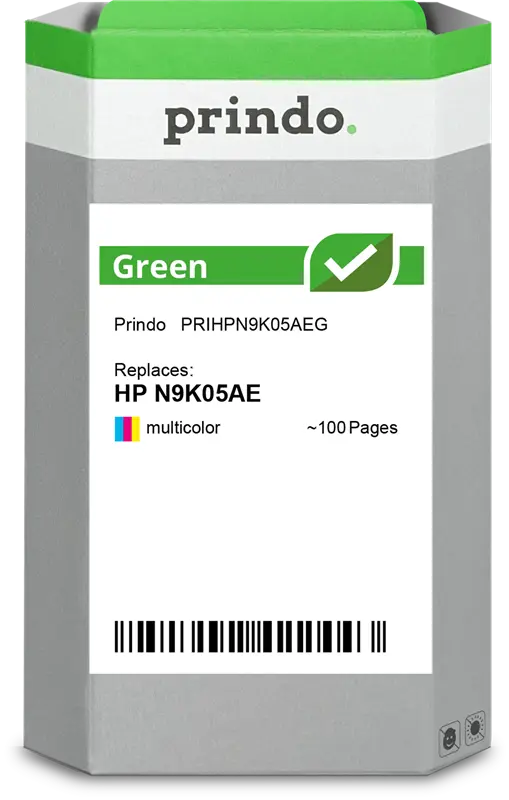 Prindo Green mehrere Farben Druckerpatrone PRIHPN9K05AEG