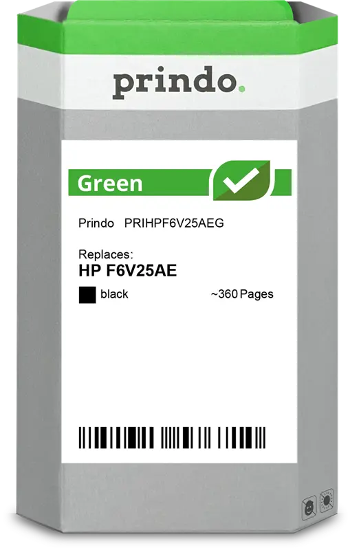 Prindo Green Schwarz Druckerpatrone PRIHPF6V25AEG