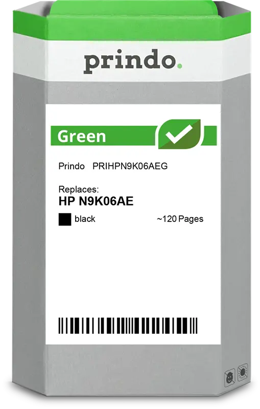 Prindo Green Schwarz Druckerpatrone PRIHPN9K06AEG