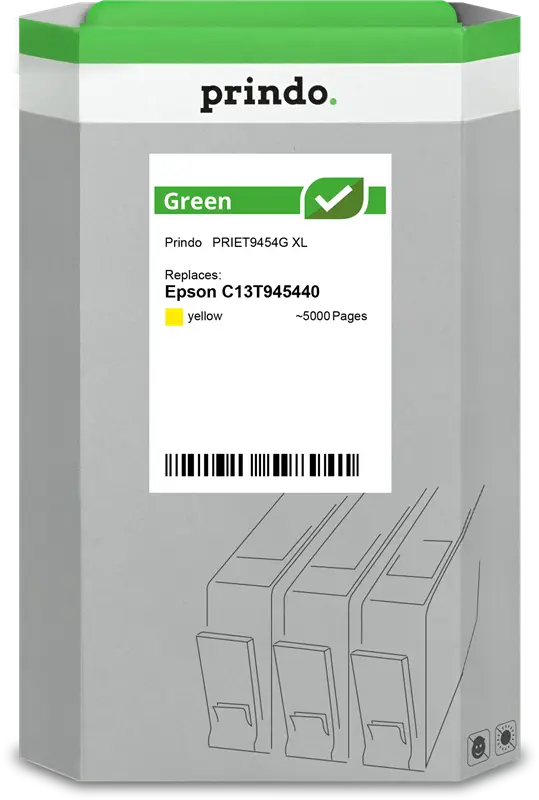 Prindo Green XL Gelb Druckerpatrone PRIET9454G