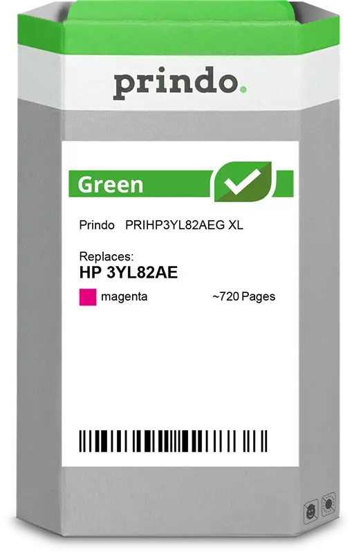 Prindo Green XL Magenta Druckerpatrone PRIHP3YL82AEG
