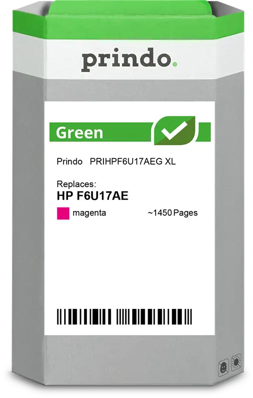 Prindo Green XL Magenta Druckerpatrone PRIHPF6U17AEG