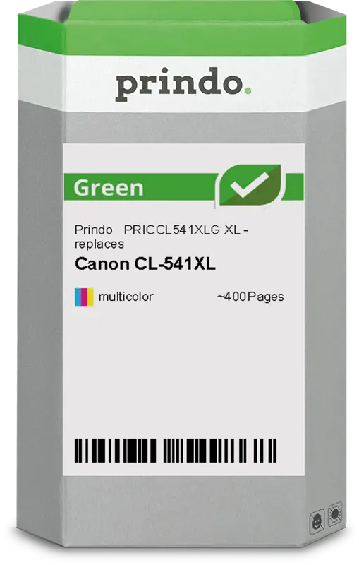 Prindo Green XL mehrere Farben Druckerpatrone PRICCL541XLG