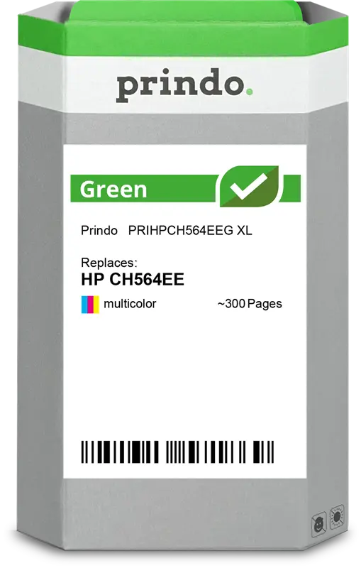 Prindo Green XL mehrere Farben Druckerpatrone PRIHPCH564EEG