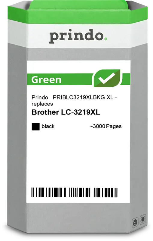 Prindo Green XL Schwarz Druckerpatrone PRIBLC3219XLBKG