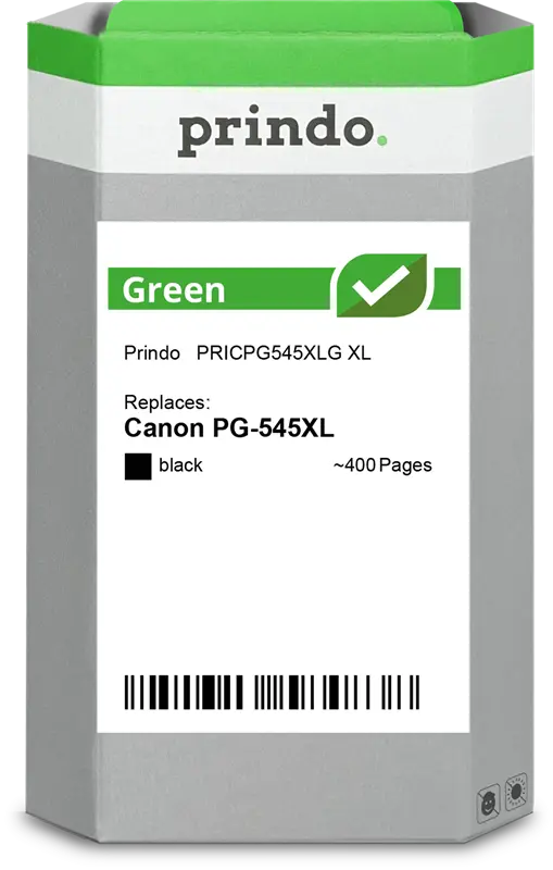 Prindo Green XL Schwarz Druckerpatrone PRICPG545XLG