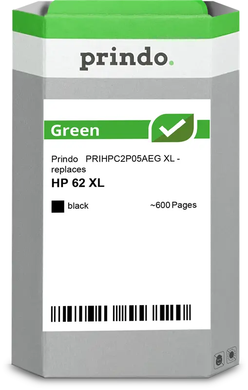 Prindo Green XL Schwarz Druckerpatrone PRIHPC2P05AEG