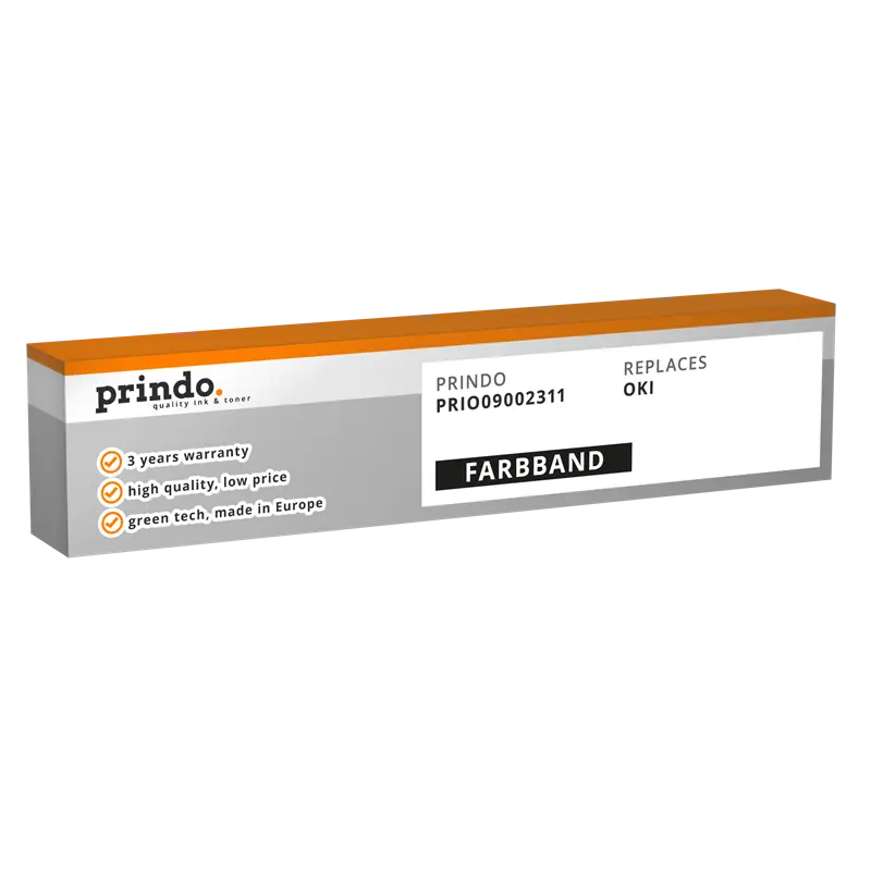 Prindo PRIO09002311 Farbband Schwarz (MC25220)