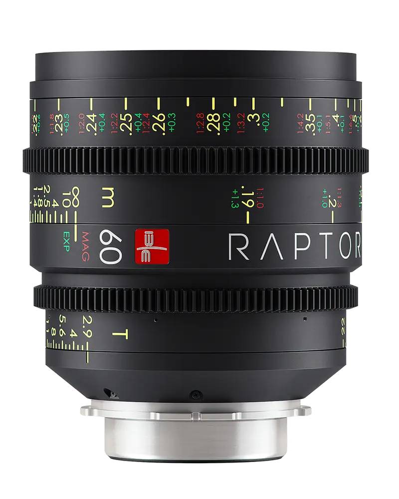 Raptor Macro Cine Lens 60mm T2.9