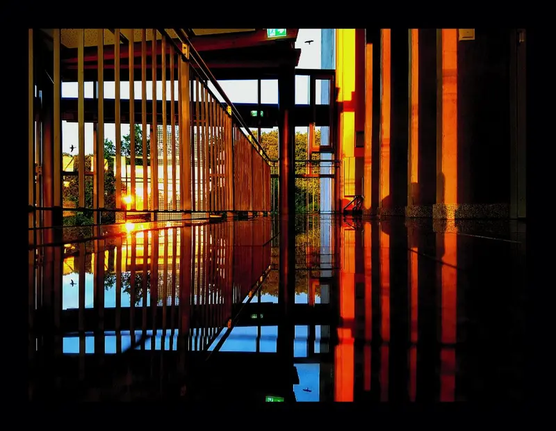 'reflections' mit schwarzer Umrandung PK