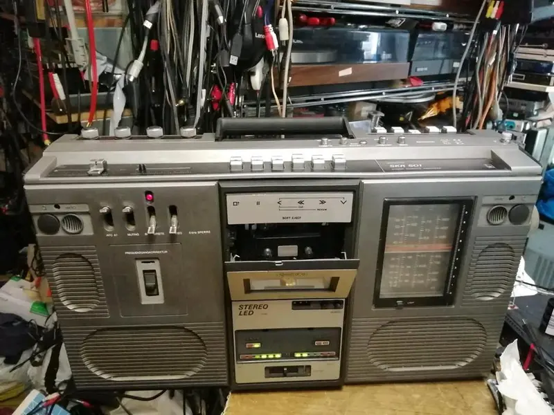 RFT Steracord SKR501, Radio-Cassetten-Recorder, etwas DEFEKT!!!