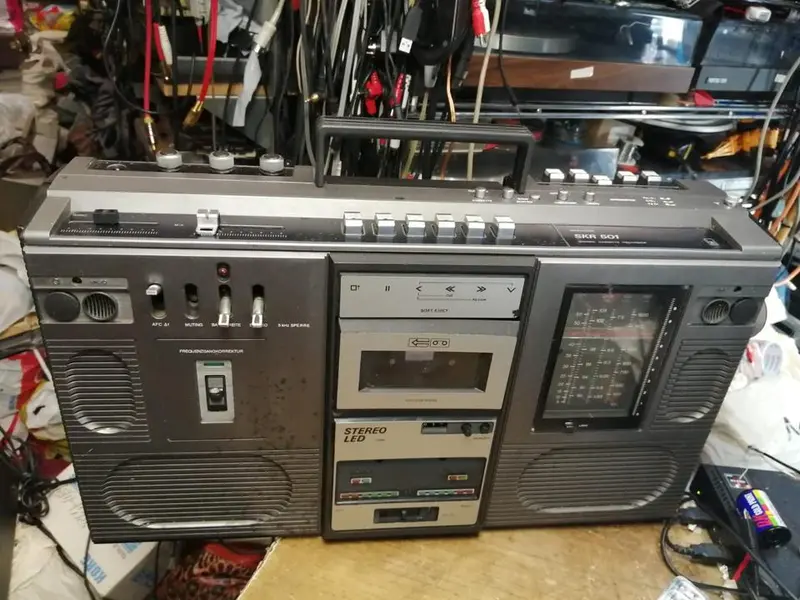 RFT STERACORD SKR501, Radio-Cassetten-Recorder, etwas DEFEKT!!!