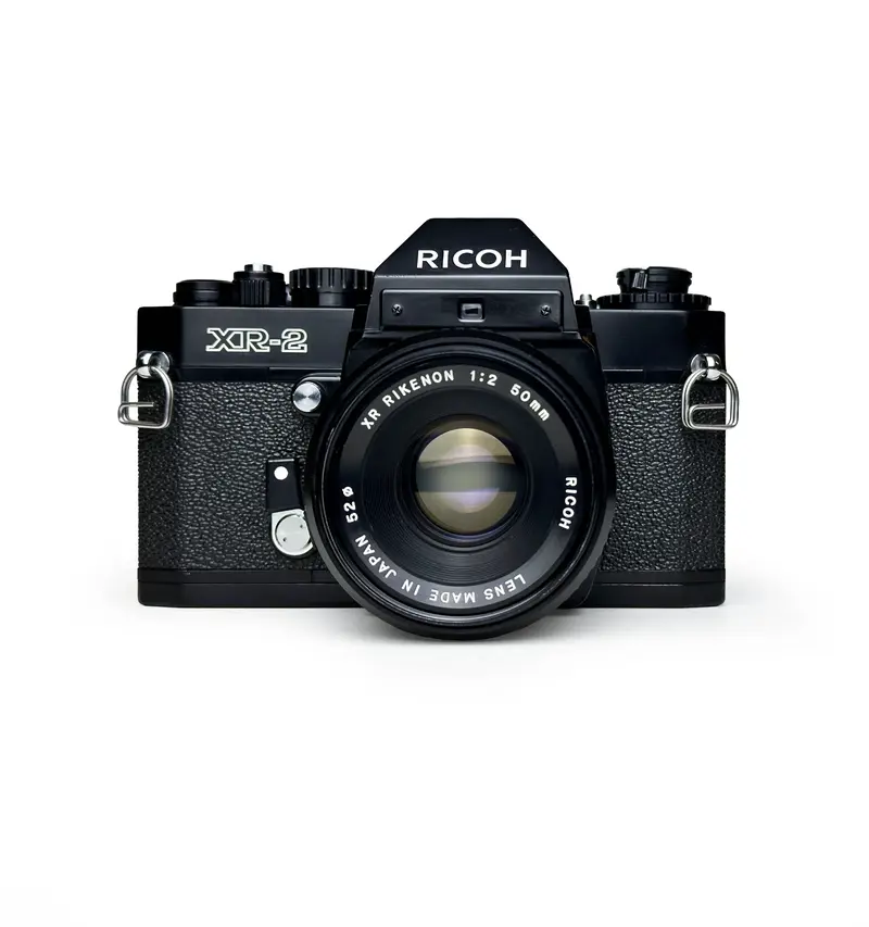 Ricoh XR-2 35mm SLR Film Camera with 50mm F2 Lens