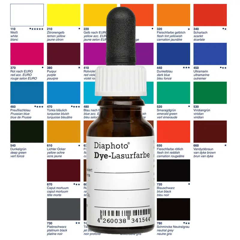 Rohrer & Klingner DIAPHOTO Lasurfarbe
