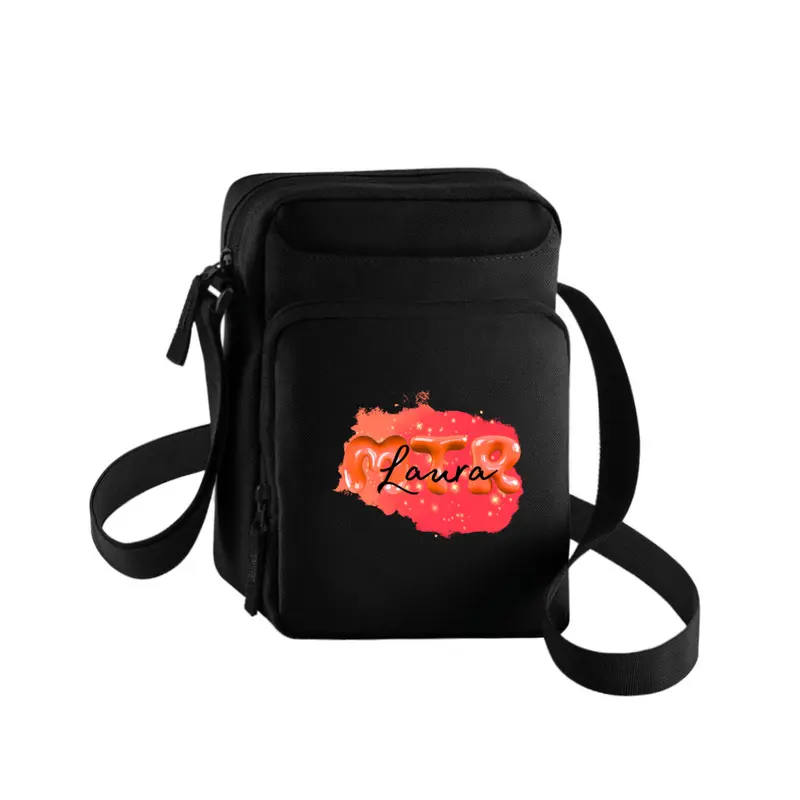 ROT MTR Laura oder dein Name - Cross Body Bag, Handtasche, Tablet-/Handytasch