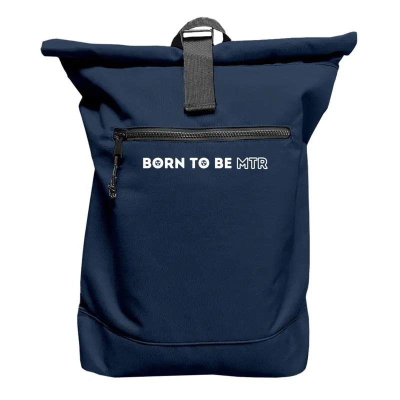 Rucksack mit Laptopfach- BORN TO BE MTR (horizontales Logo)