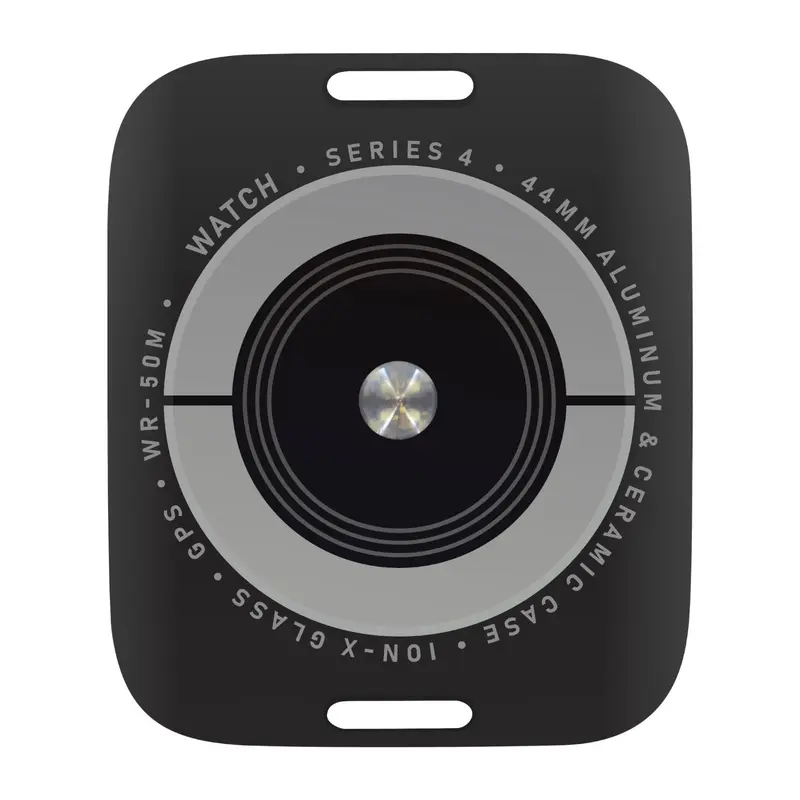 Rückseite Backcover Glas Sensor Case Deckel kompatibel für Apple Watch Series 4 44mm GPS