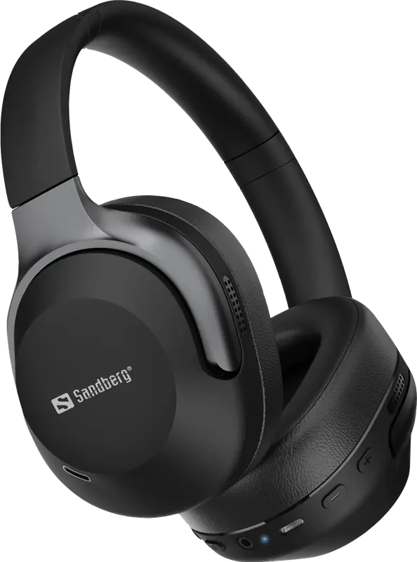 Sandberg Wireless Travel Headset ANC+ENC Schwarz