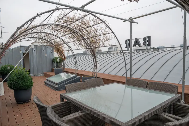 Saundra - Dachterrasse